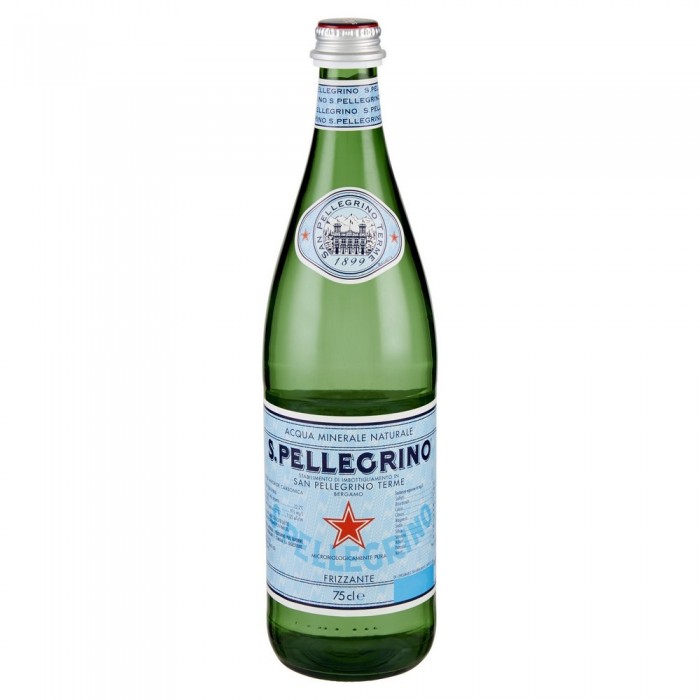 S.PELLEGRINO ACQUA MINERALE FRIZZANTE 75CL