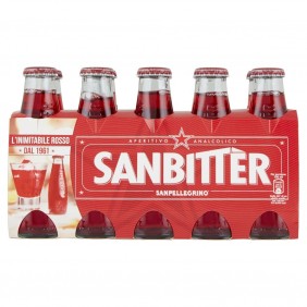 S.PELLEGRINO BITTER ROSSO X10