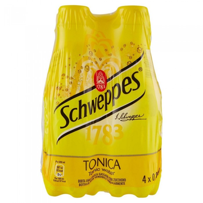 SCHWEPPES TONICA  PET 4 x 0