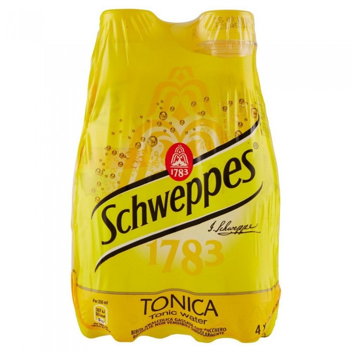 SCHWEPPES TONICA  PET 4 x 0,25 CL