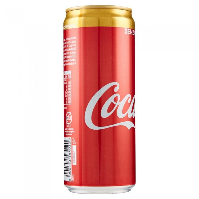 COCA COLA SENZA CAFFEINA LATTINA CL33