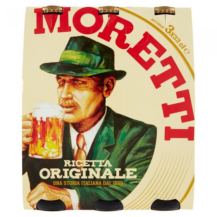 BIRRA MORETTI CL.33 X 3