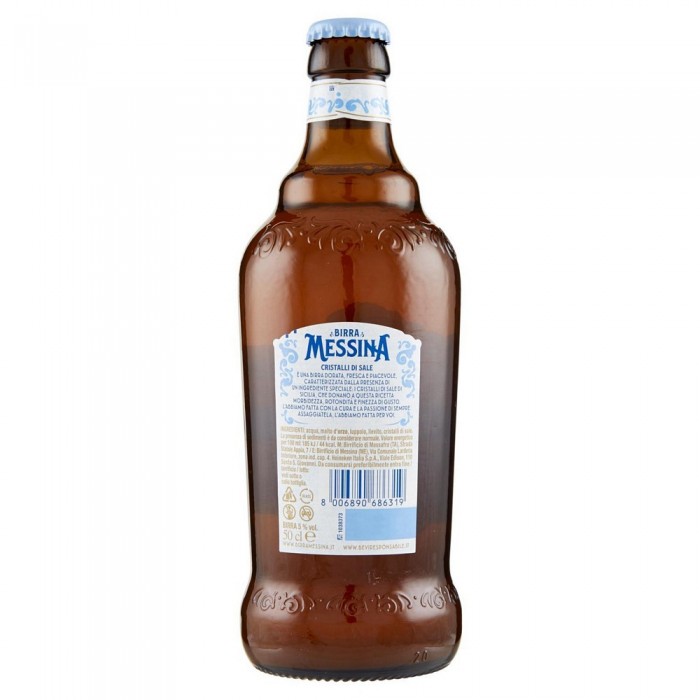 BIRRA MESSINA CRISTALLI DI SALE CL.50