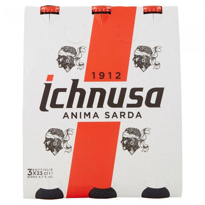 ICHNUSA BIRRA  CL.33 X 3