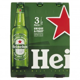 HEINEKEN BIRRA CL.33 X 3