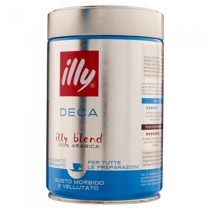 ILLY CAFFE DECAFFEINATO GR.250