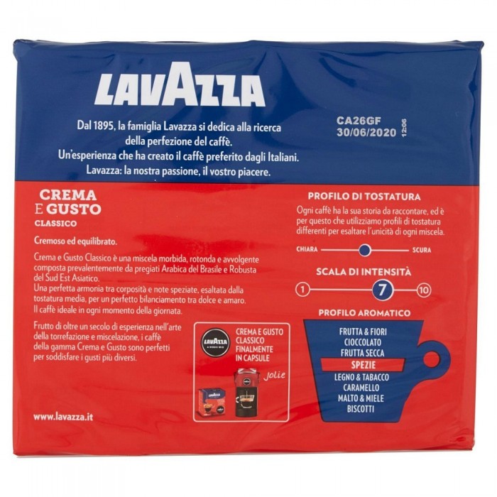 LAVAZZA CREMA & GUSTO GR.250X2