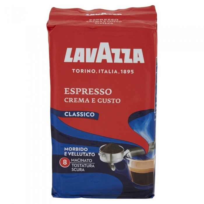 Lavazza Caffè Crema E Gusto Per Moka Macinato gr. 250