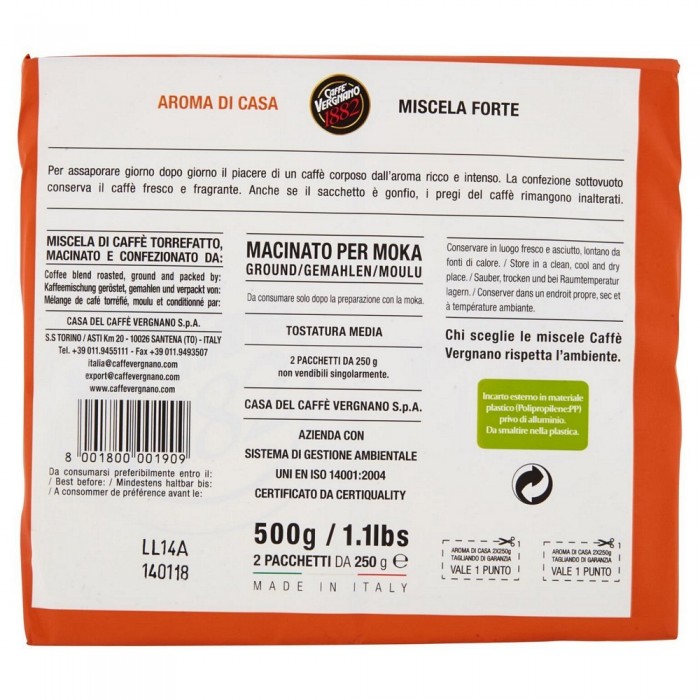 VERGNANO AROMA CASA GR.250 X 2