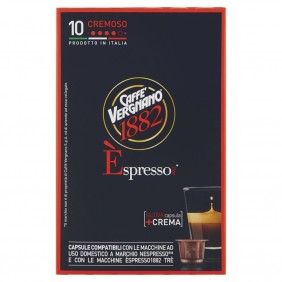 VERGNANO ESPRESSO CAPSULE CREMA  x10