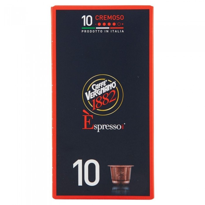 VERGNANO ESPRESSO CAPSULE CREMA  x10