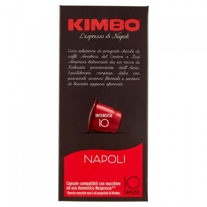 'KIMBO CAPSULA NAPOLI N X 10'