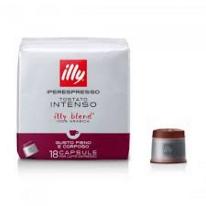 ILLY CAPSULE TOSTATURA INTENSO X 18