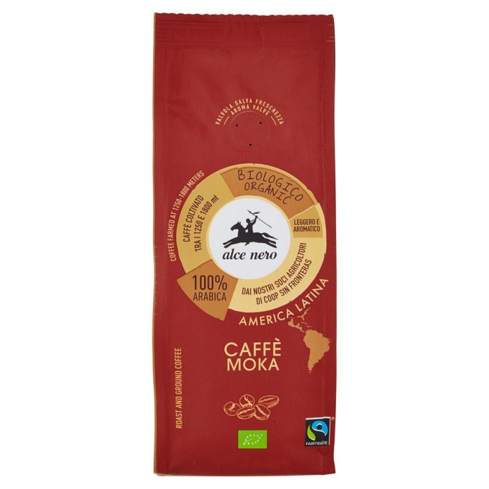 ALCENERO CAFFE 100% ARABICO BIO GR.250