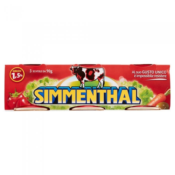 SIMMENTHAL CARNE GR.90 X 3