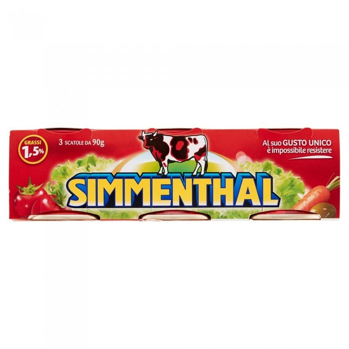 SIMMENTHAL CARNE GR.90 X 3