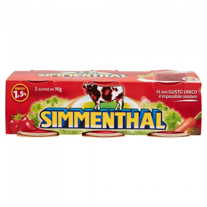 SIMMENTHAL CARNE GR.90 X 3