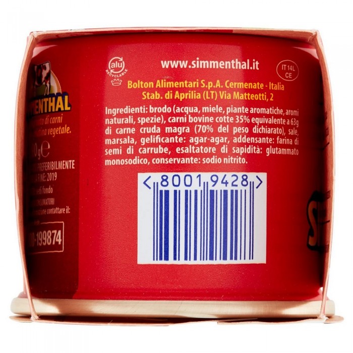 SIMMENTHAL CARNE GR.90 X 3