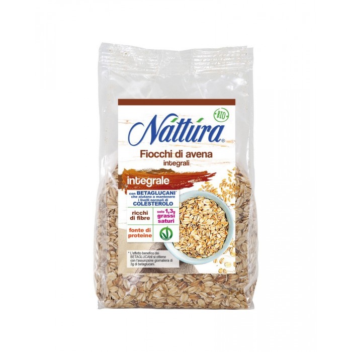 NATTURA FIOCCHI DI AVENA BIO GR. 500 - Numeri Primi Srl