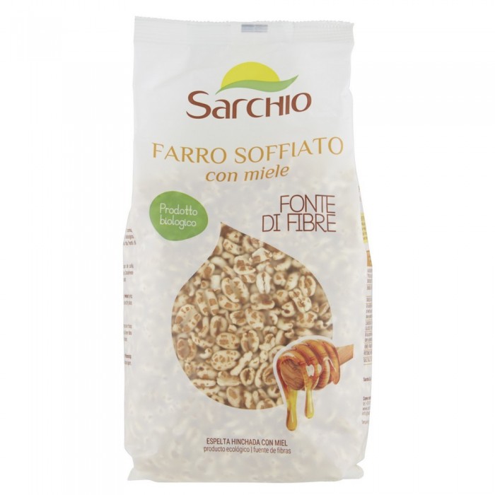 SARCHIO FARRO SOFFIATO CON MIELE GR. 200 - Numeri Primi Srl