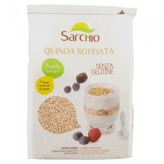 SARCHIO QUINOA SOFFIATA GR.125