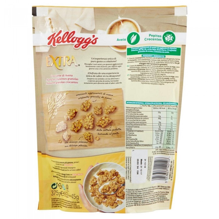 KELLOGG S EXTRA CLASSICO GR.375