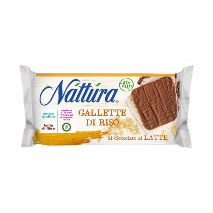 NATTURA GALLETTE RICOPERTE DI CIOCCOLATO G.90