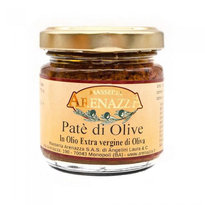 ARENAZZA PATE OLIVE NERE GR.100
