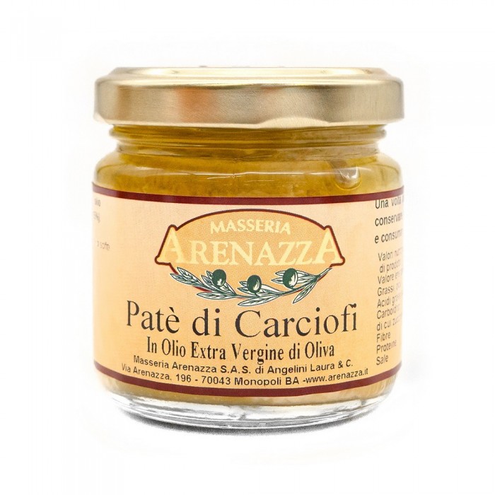 ARENAZZA PATE DI CARCIOFI GR.100