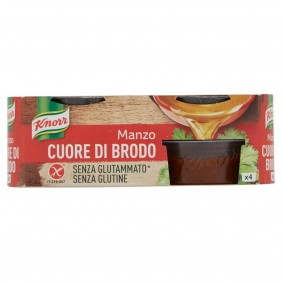 'KNORR CUORE BRODO MANZOx4 GR28'