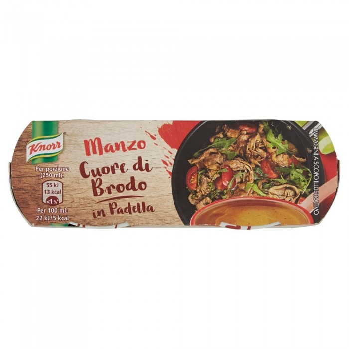 'KNORR CUORE BRODO MANZOx4 GR28'