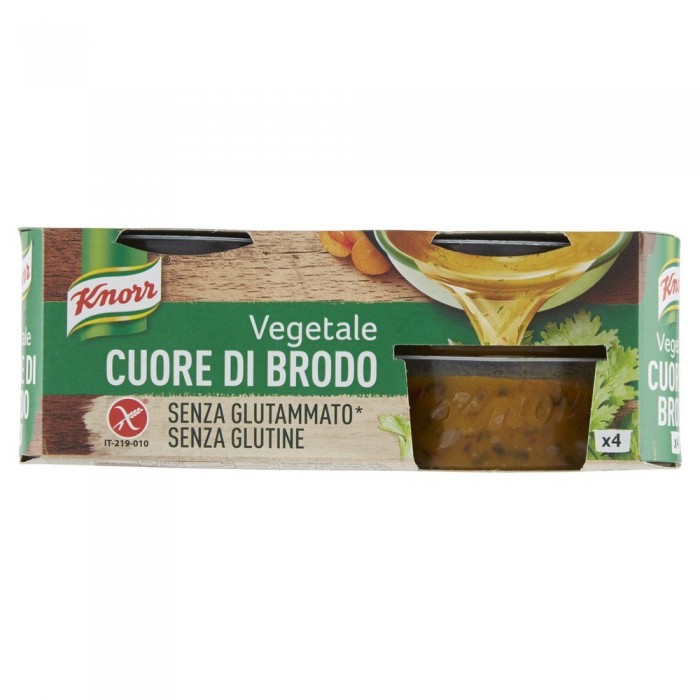 'KNORR CUORE BRODO VERD.x4 GR28'