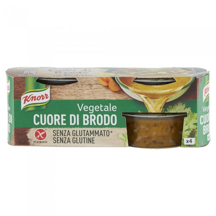 'KNORR CUORE BRODO VERD.x4 GR28'
