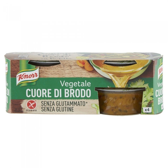 'KNORR CUORE BRODO VERD.x4 GR28'