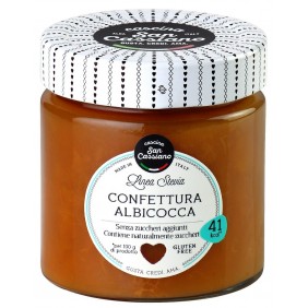 SAN CASSIANO CONFETTURA CON STEVIA ALBICOCCHE G.200