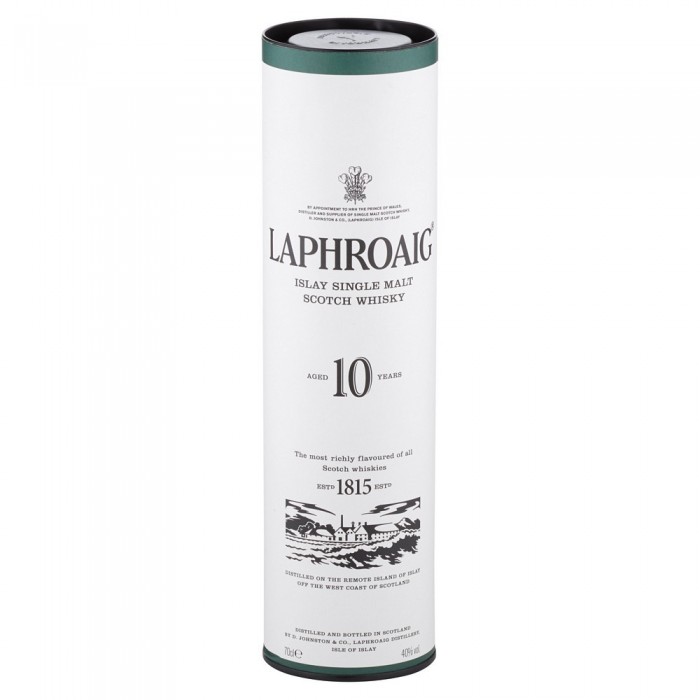 LAPHROAIG WHISKY  10 YEAR CL.70