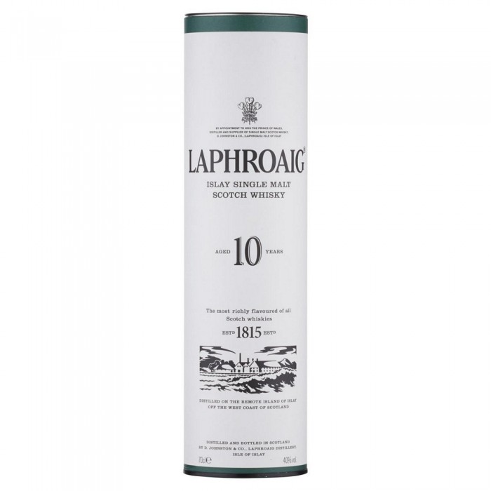 LAPHROAIG WHISKY  10 YEAR CL.70