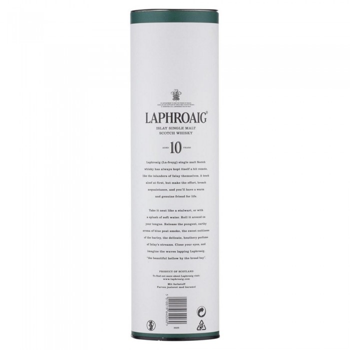 LAPHROAIG WHISKY  10 YEAR CL.70