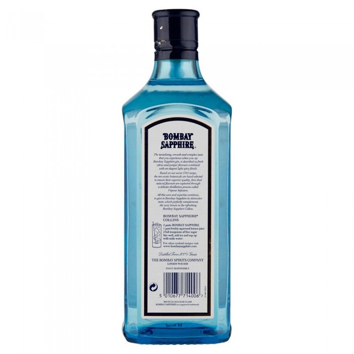 BOMBAY SAPPHIRE GIN  CL.70