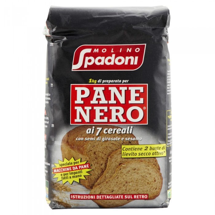 SPADONI FARINA PANE NERO KG.1