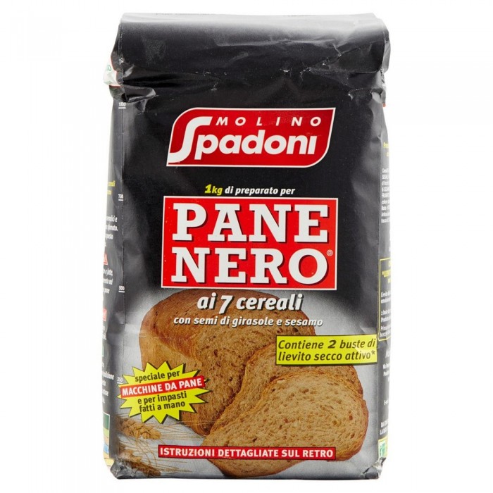 SPADONI FARINA PANE NERO KG.1