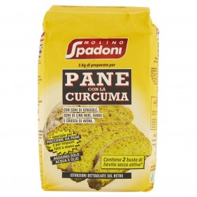 SPADONI FARINA PANE CURCUMA KG.1