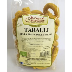 CONCORDIA TARALLI BIO LA MAGA DELLE SPEZIE GR.250
