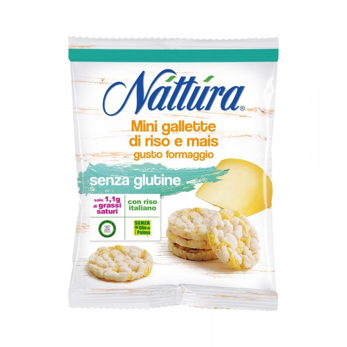 NATTURA MINI GALLETTE AL FORMAGGIO GR.30