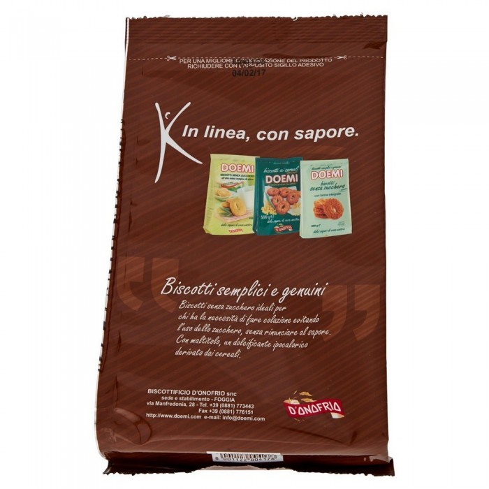 DOEMI CACAO E AVENA GR.450