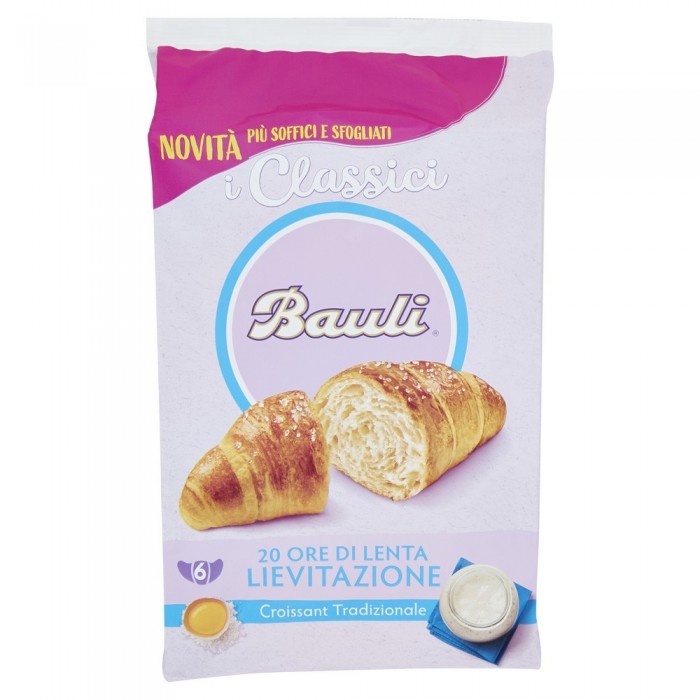 BAULI CROISSANT CLASSICO X 6