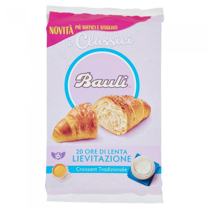 BAULI CROISSANT CLASSICO X 6