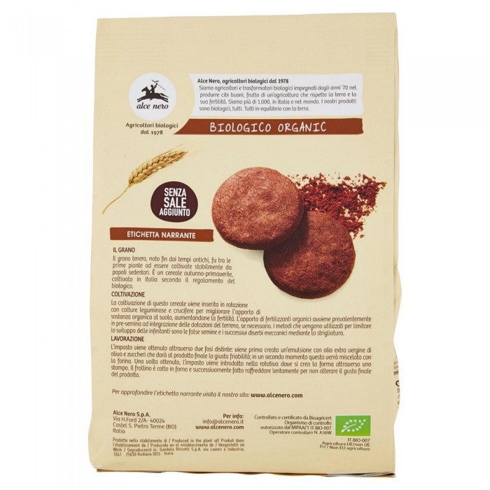 ALCENERO FROLLINI CACAO GR.350