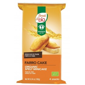 BREAK&BIO FARRO CAKE  X 4 GR.190