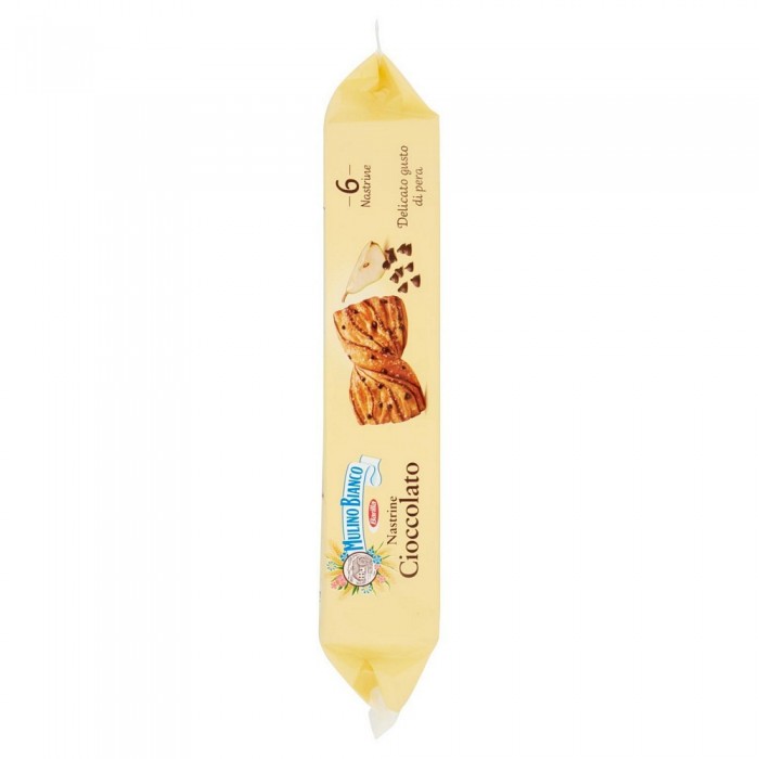 MULINO BIANCO NASTINE CIOCCOLATO  x6 G.240